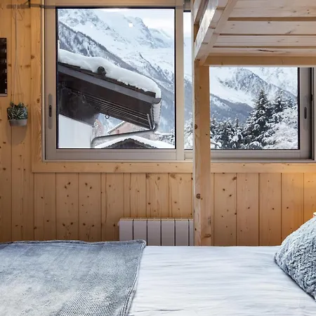 Savoy Cosy 1ch Pied Pistes Hypercentre Vue Mtblanc Apartman Chamonix